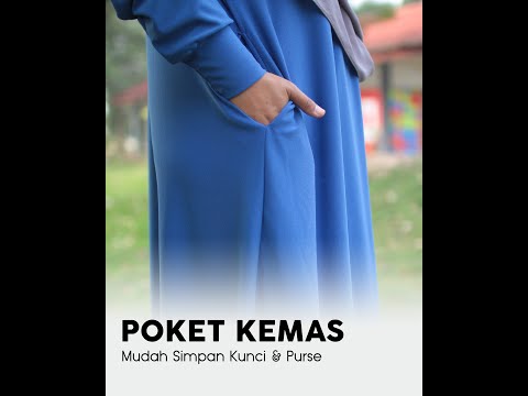 HANA BLOUSE TAK PERLU GOSOK | CIRI 1 : Poket Kemas