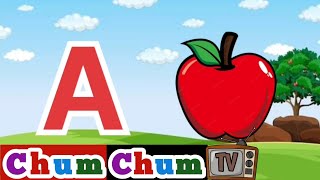 A For Apple B For Ball | Nursery Rhymes For Kids (ChumchumTV)