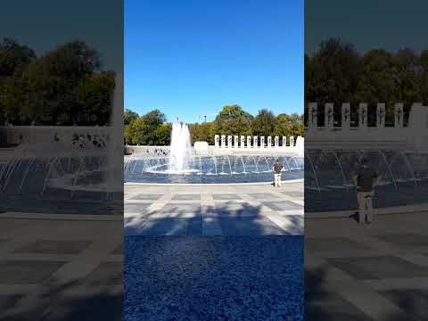 world war2 memorial#worldwar2#memorial#washington#travel#trending#usa#america#shorts