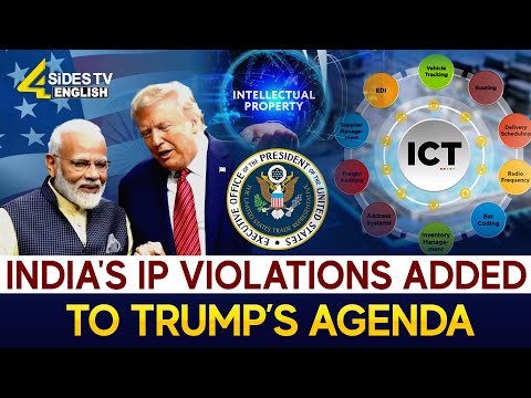 India's IP Violations Added to Trump’s Agenda | Donald Trump | English News | 4Sides TV English