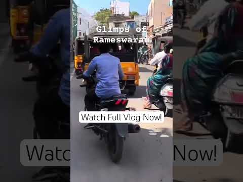 Rameswaram Tourist Trouble #rameswaram #rameswaramtemple #bikethief #southindianfood