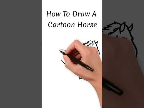 How To Draw A Horse #KidsTube