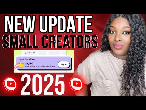 YouTube Announced HYPE a New Feature for Small Content creators 2025