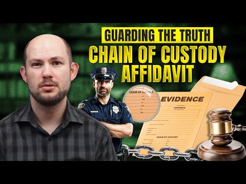 Guarding the Truth  Chain of Custody Affidavit