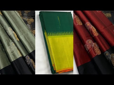 #whatsapp 8446603061 #puer #borderless bhutta design Double warp soft #silk #saree