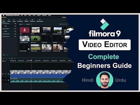 Filmora9 Complete Video Editing Tutorial For Beginners - 2019