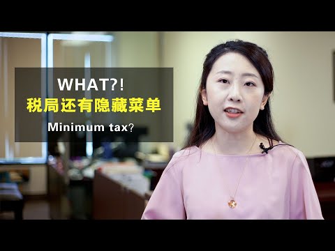 以为只有4万的收入要纳税，结果要纳4万的税？WHAT?! 税局隐含菜单Minimum tax了解一下?