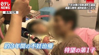 「不妊治療」の高額な費用　保険適用範囲どこまで？（2020年10月2日放送 news every.より）