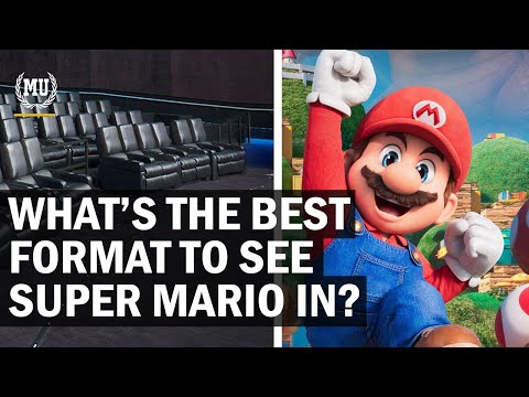 What Is The Best Way To See The Super Mario Brothers Movie At The Theater?