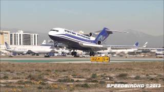 Boeing 727 at Los Angeles International Airport in HD