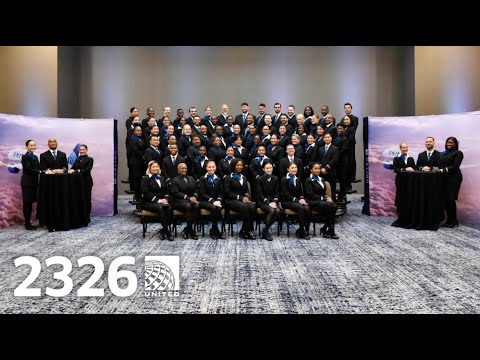 UNITED Class 2326 Flight Attendant Graduation RECORDING