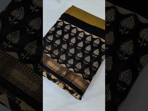 Maheshwari Silk Saree | Bagru Print Sarees | Handloom Sarees #shopnow