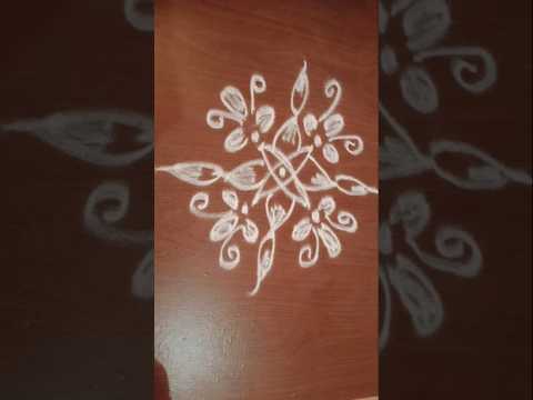 Small rangoli design