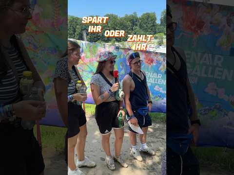 Das Openair St.Gallen war dieses Jahr wohl nicht im Spar Modus💸#openairstgallen #openair #festival