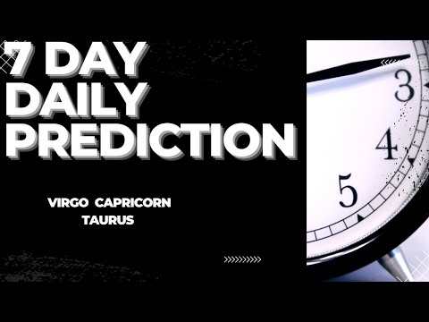 EARTH SIGN ⏳7 DAY DAILY PREDICTIONS (13- 19 MARCH)