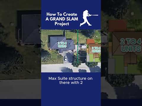 Creating a grand slam project by turning 1 housing unit into 10.