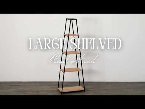 Large Shelved Plant Stand