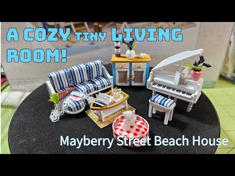 Mayberry Street: Summer By the Sea Beach House #miniature #dollhouseminiatures #dollhouse #crafts