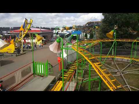 Big Apple On Ride | M&Ds Theme park Scotland | 4K Video