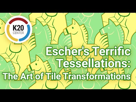 Escher's Terrific Tessellations: The Art of Tile Transformations