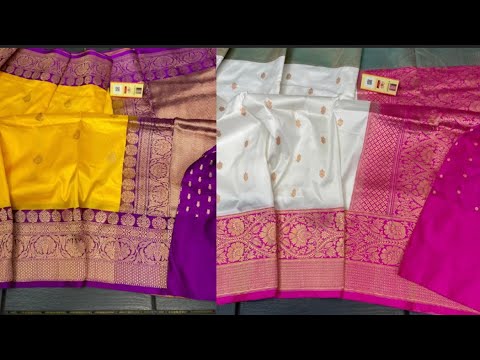 Banarasi Kadhuwa Weaving Handwoven Saree