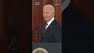 Biden asked if he or Trump deserves more credit for ceasefire deal