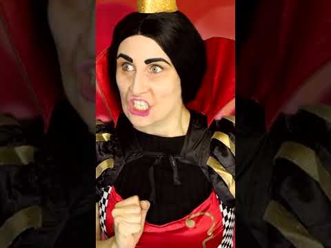 Disney Villains Disorders! Queen of Hearts needs therapy #parody #disney #funnydisney  #shortsfunny