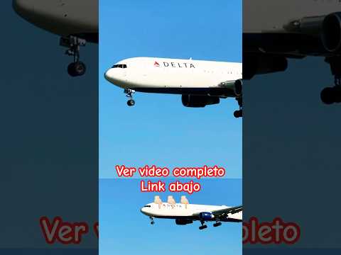 Delta Airlines aterrizando en Barcelona #youtubeshorts #planespotting #remix #shorts #short