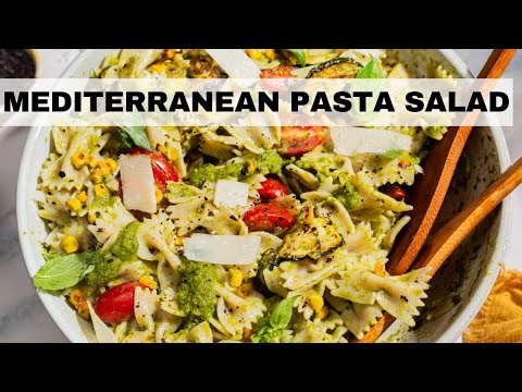 Mediterranean Pasta Salad (The BEST Summer Pasta Salad Recipe!)