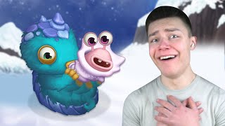 Baby STROMBONIN In Dawn Of Fire! - Continent Discovery (My Singing Monsters: Dawn Of Fire)