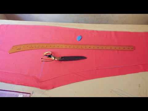 ladies Trouser   cutting  and stitching  | Trouser cutting easy cutting | Trouser   cutting  and