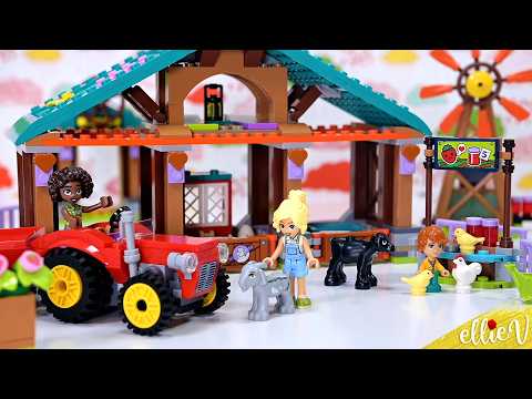 Look at all the wee baby animals 😍! LEGO Friends Farm Animal Sanctuary build & review