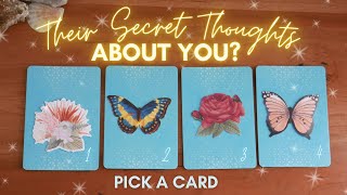 Their SECRET Thoughts About YOU?  🌟🤐🔮| PICK A CARD | Timeless Tarot Reading