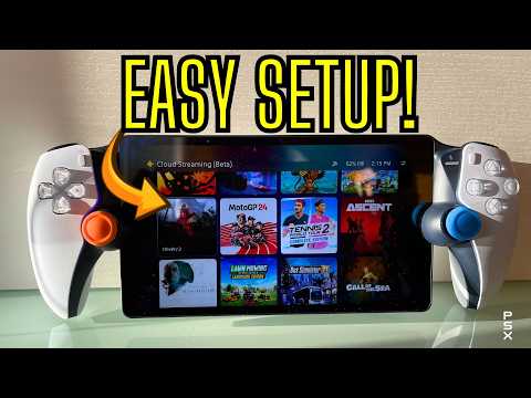 How to Set Up PlayStation Portal Cloud Streaming! EASY!