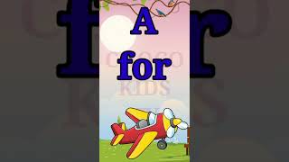 A for Apple | A letter vocabulary |English Alphabets | #ytshorts #shorts #trending #abcd