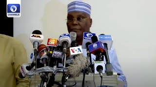 CSU Certificate Controversy: Atiku Abubakar Holds Press Conference | LIVE