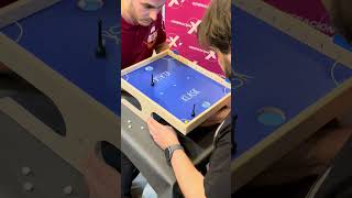 Watch this next level gameplay from the pros! 😲 #KLASK #boardgames #shorts