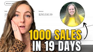 Meet The Etsy Seller That Sold 1000 Items In 19 Days!