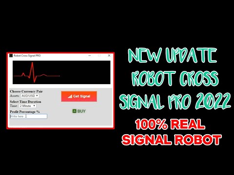 New Update Robot Cross Signal Pro 2022 - 100% Real Signal Robot - Pocket Option Strategy