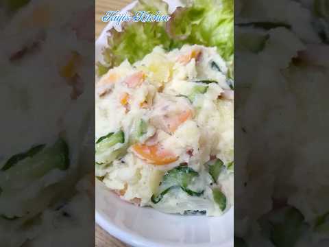 Making Potato Salad 〜ポテトサラダ〜 #Shorts | easy Japanese home cooking recipe