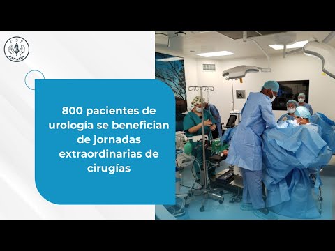 800 pacientes de urología se benefician de jornadas extraordinarias de cirugías