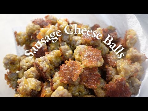 How to make sausage cheese balls for the holidays