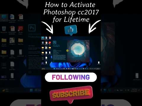 Adobe Photoshop cc2017 completely installation method with lifetime activation #photoshop #tutorial