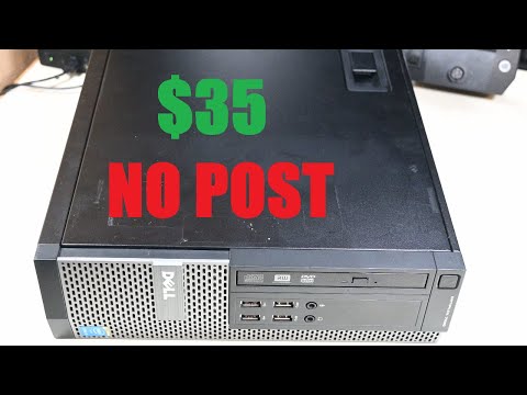 Troubleshooting and Fixing a Dell Optiplex I bought for $35 that Doesn't POST!