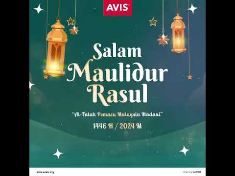 Salam Maulidur Rasul x Avis Malaysia