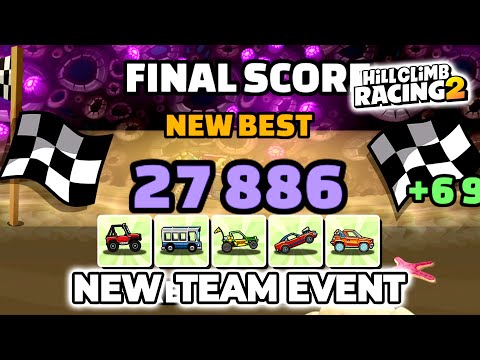 Hill Climb Racing 2 - 27k in ARE WE THERE YET ? Team Event