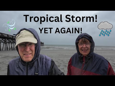 Tropical Storm Hits Murrells Inlet & Garden City Beach Today! (Tropical Cyclone 8)