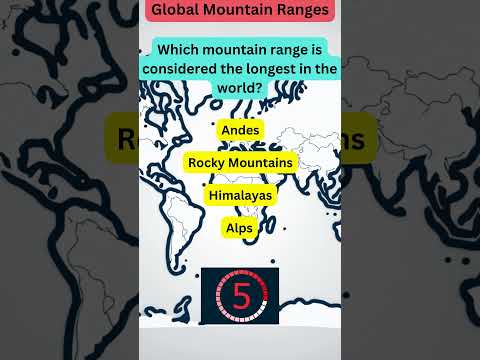 Trivia Challenge for Geography Buffs!  #geographychallenge #countryfacts #quiz #mountains