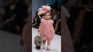 #AIGC, Tots on the Runway: A Fashion Fairytale