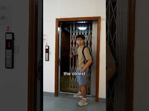 Oldest elevator in Singapore?!